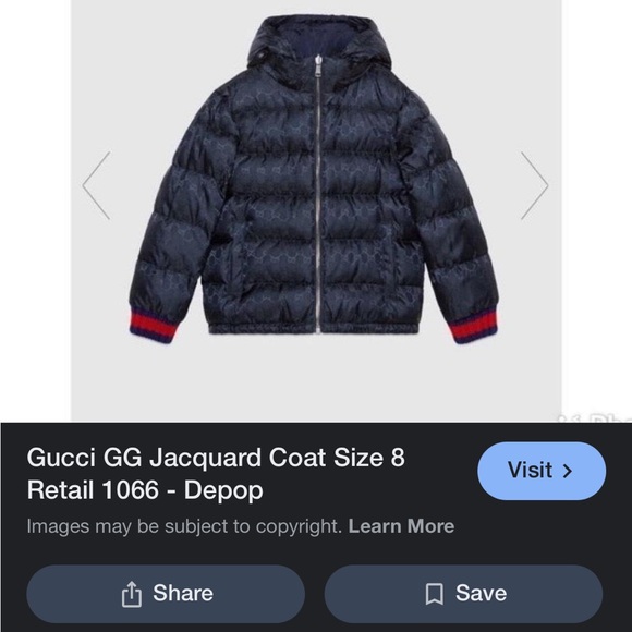 Authentic Gucci coat - Picture 5 of 5